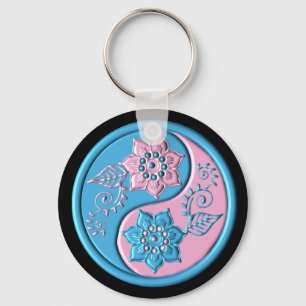 Yin Yang 4 Key Ring
