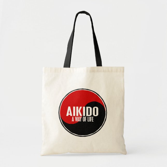 Yin Yang Aikido 1 Tote Bag (Front)