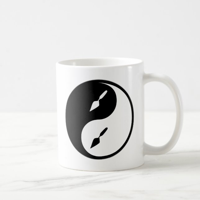Yin Yang Archaeology Coffee Mug (Right)