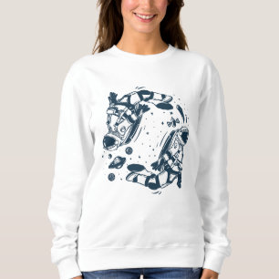Yin Yang Astronaut Sweatshirt