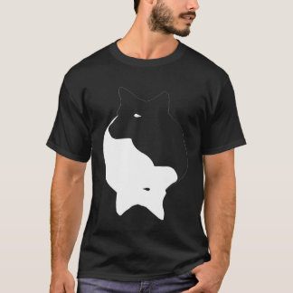 Yin Yang Australian Cattle Dog Heeler Symbol Zen T-Shirt