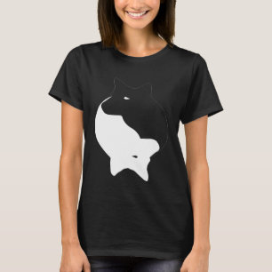 Yin Yang Australian Cattle Dog Heeler Symbol Zen T-Shirt