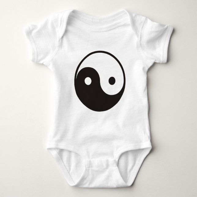 Yin Yang Baby Bodysuit (Front)