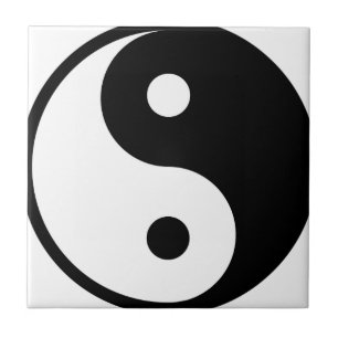 yin yang Basic Line Tile