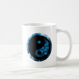 Yin Yang Blue Black The MUSEUM Zazzle Gifts Coffee Mug