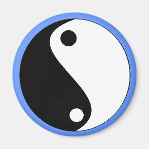 YIN-YANG blue- magnet - Customised