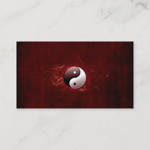 yin yang business card