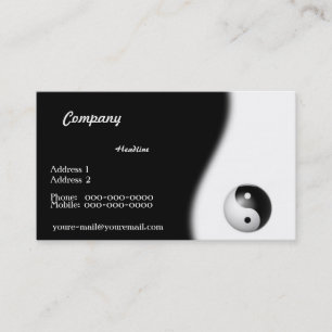 Yin-Yang Business Card