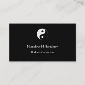 Yin Yang Business card Template