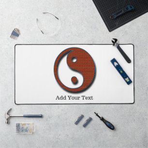 Yin Yang by Shirley Taylor Desk Mat