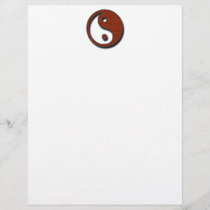 Yin Yang by Shirley Taylor Letterhead