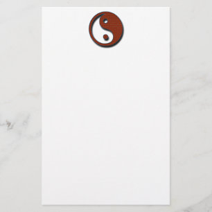 Yin Yang by Shirley Taylor Stationery
