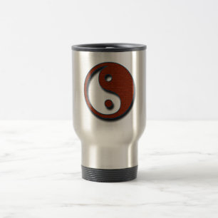 Yin Yang by Shirley Taylor Travel Mug