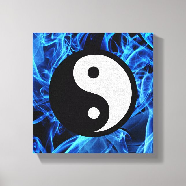 Yin Yang Canvas Print (Front)
