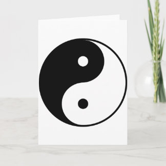 Yin Yang Card