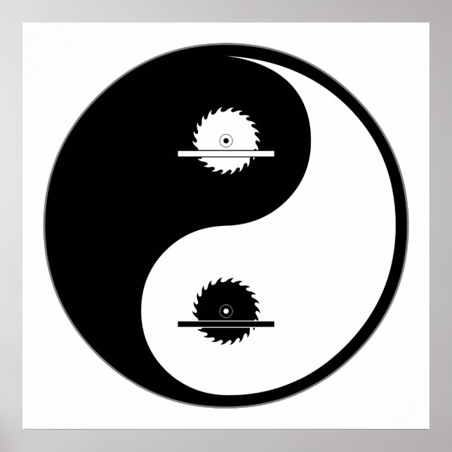 Yin Yang Carpentry Poster (Front)
