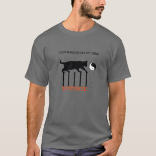 Yin Yang Cat With Unalome And Namaste T-Shirt