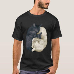 yin yang cats 2 T-Shirt