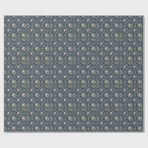Yin Yang Celestial Harmony Mandala Design Pattern Wrapping Paper
