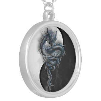 Yin Yang Chinese Dragon Necklace | Zazzle