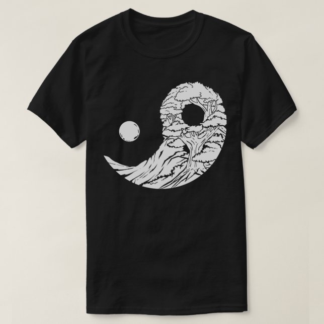Yin Yang Chinese T-Shirt (Design Front)
