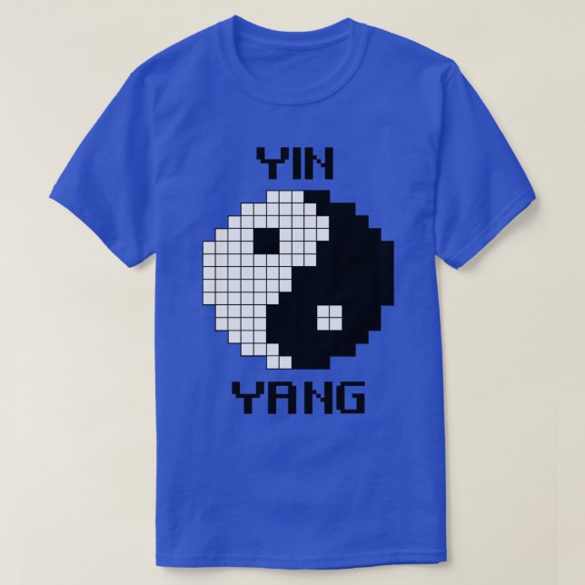 Yin Yang Classic Sign T-Shirt (Design Front)