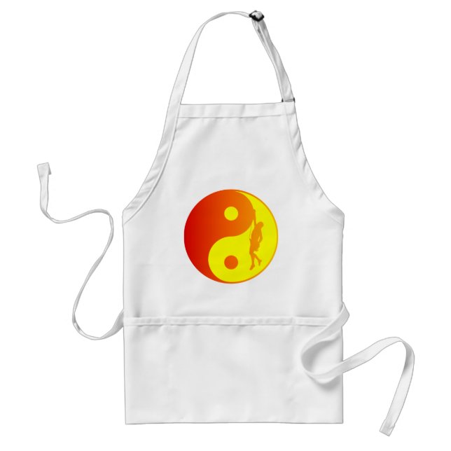 Yin & Yang Climber (Sunburst) Standard Apron (Front)