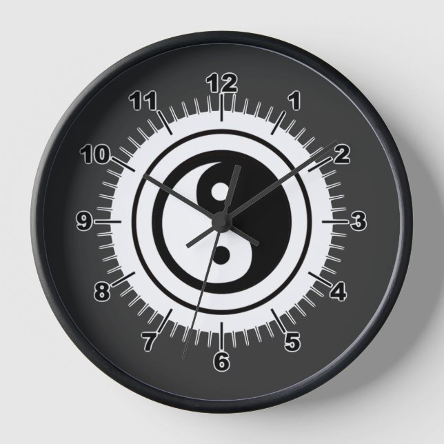Yin Yang Clock (Front)