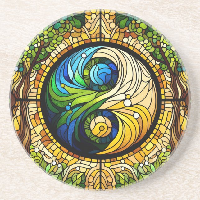 Yin Yang Coaster (Front)