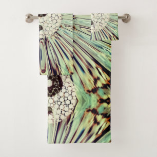 Yin Yang Color Splash  Bath Towel Set