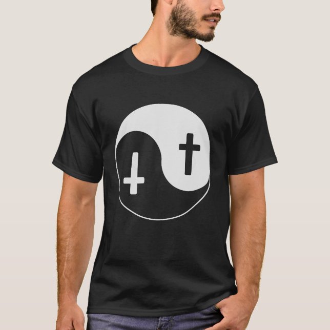 Yin Yang Cross T-Shirt (Front)