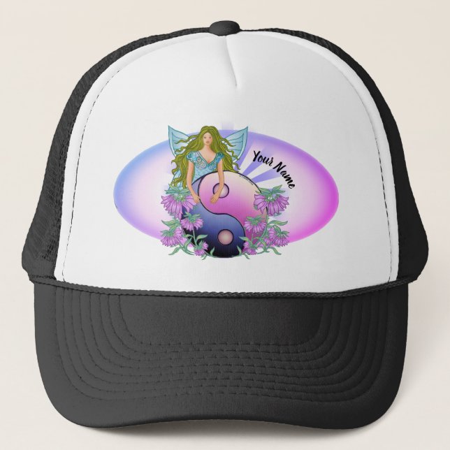 Yin Yang custom fairy   hat (Front)