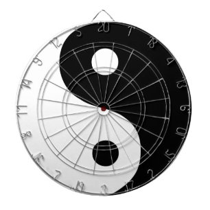 yin yang dartboard