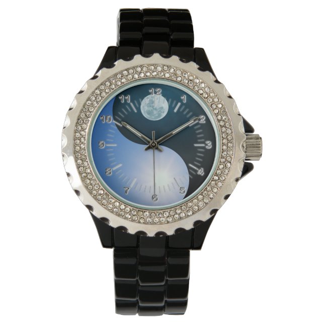 Yin yang day-night watch (Front)