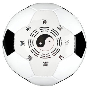 Yin Yang Design Football