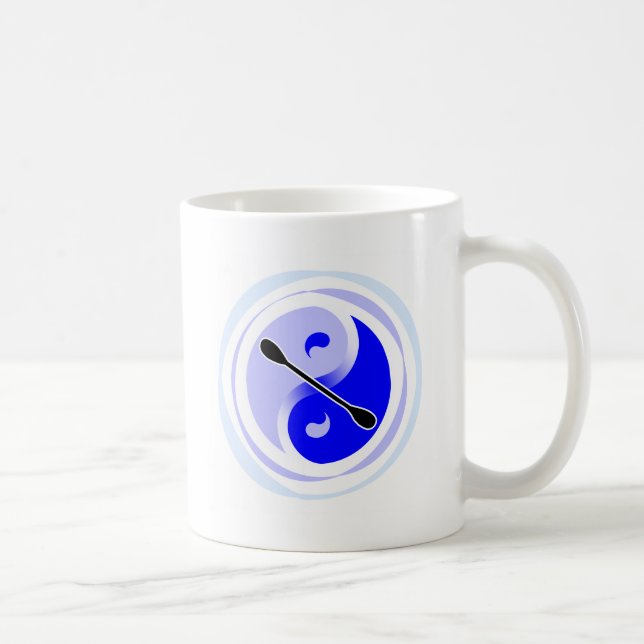 Yin-Yang Double Blade Coffee Mug (Right)