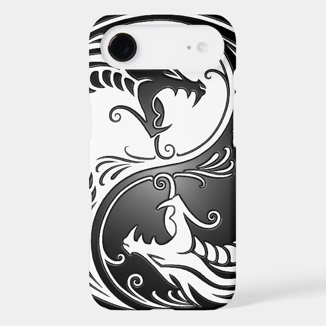 Yin Yang Dragons Case-Mate iPhone Case (Back)