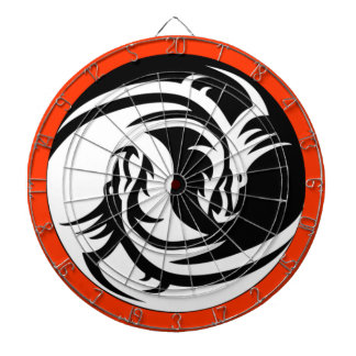 Yin Yang Dragons Dartboard