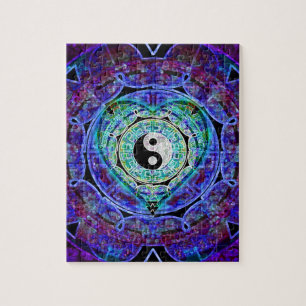 Yin Yang Energy Flow Jigsaw Puzzle