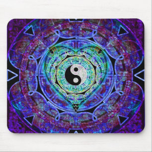 Yin Yang Energy Flow Mouse Mat