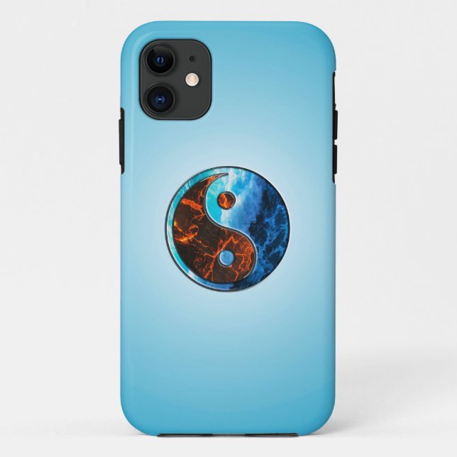 Yin Yang - Fire and Water - iPhone / iPad case (Back)