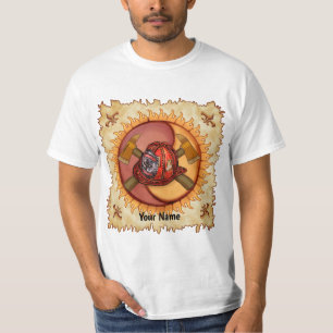 Yin Yang Firefighter t-shirt