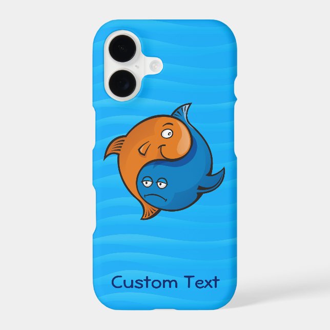 Yin Yang Fish Cartoon (Back)