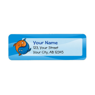 Yin Yang Fish Cartoon