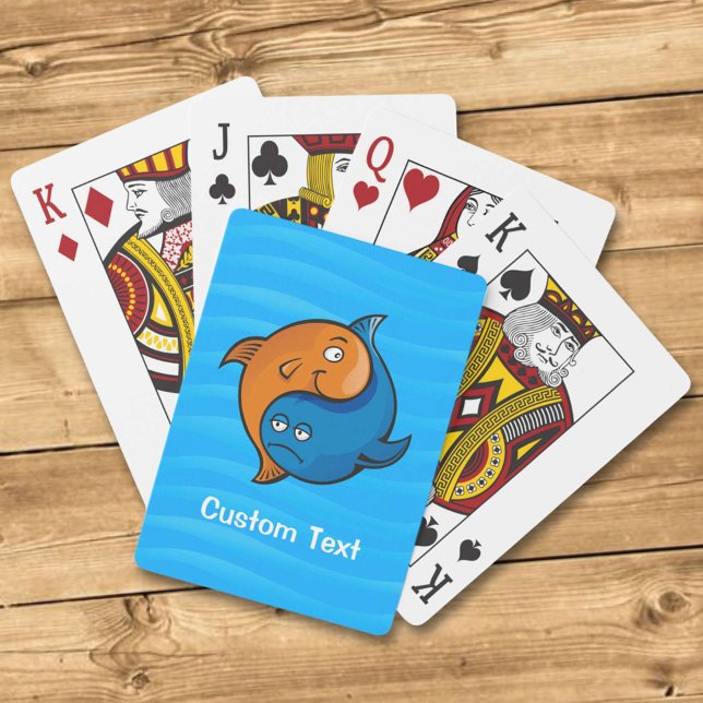 Yin Yang Fish Cartoon Playing Cards (Creator Uploaded)
