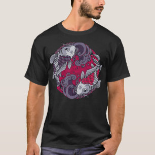 Yin Yang Fish Koi Fish T-Shirt