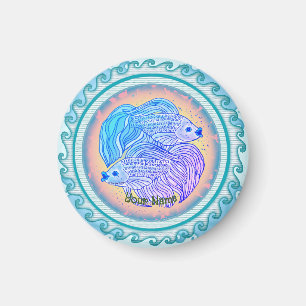 Yin Yang Fish Magnet