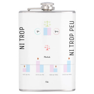 YIN YANG Flask - Not too much, Not too little