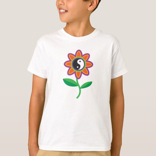 Yin Yang Flower T-Shirt