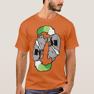 Yin Yang Foes Agender Pride T-Shirt